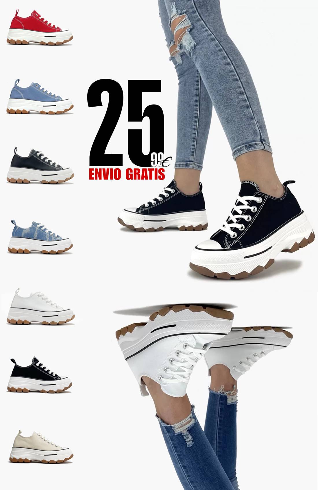 zapatillas MUJER